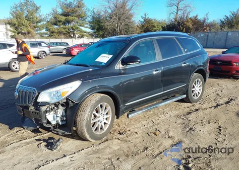 2016 Buick Enclave Leather z USA, uszkodzony, nr VIN 5GAKVBKD7GJ290328